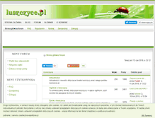 Tablet Screenshot of forum.luszczyce.pl